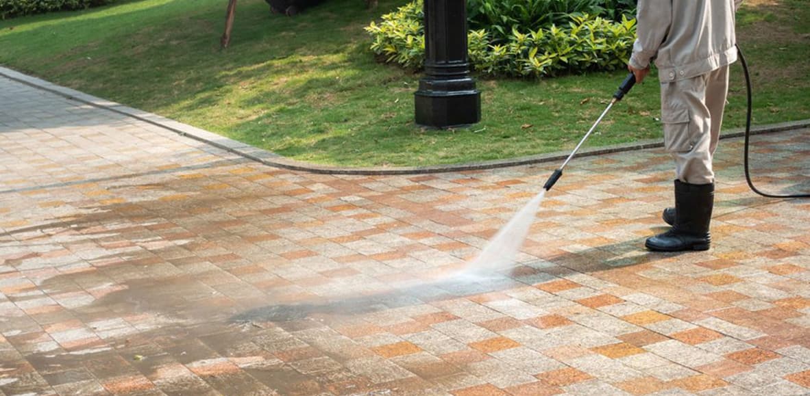 Concrete Pressure Washing