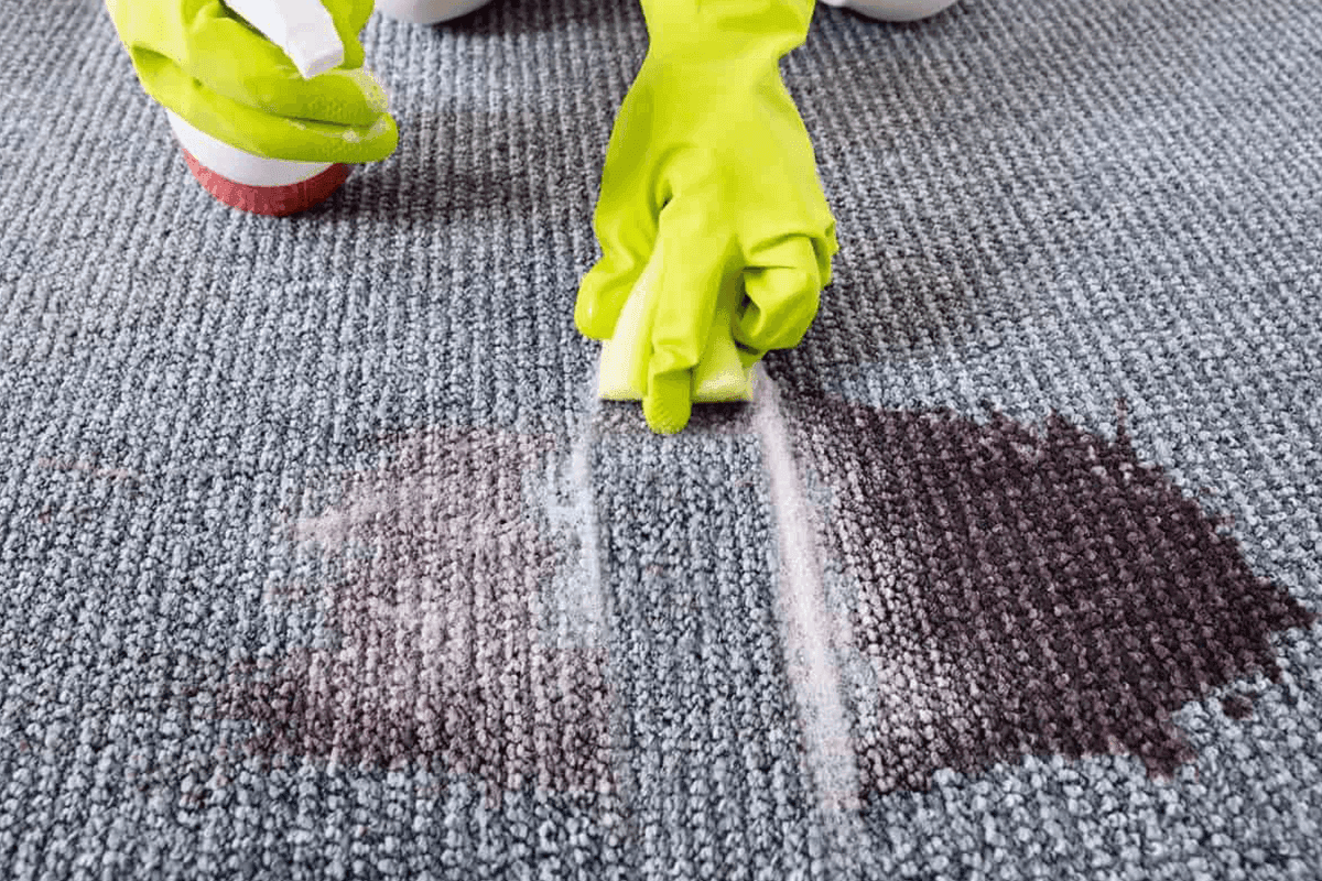 Stain removal process