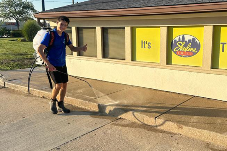 Concrete Sealer Application